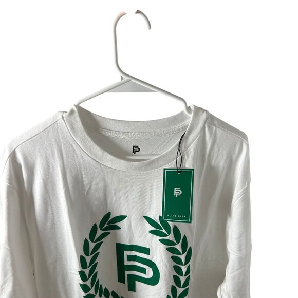 Men's Flint Park Original Logo T in White Size XL NWT - Picture 3 of 5